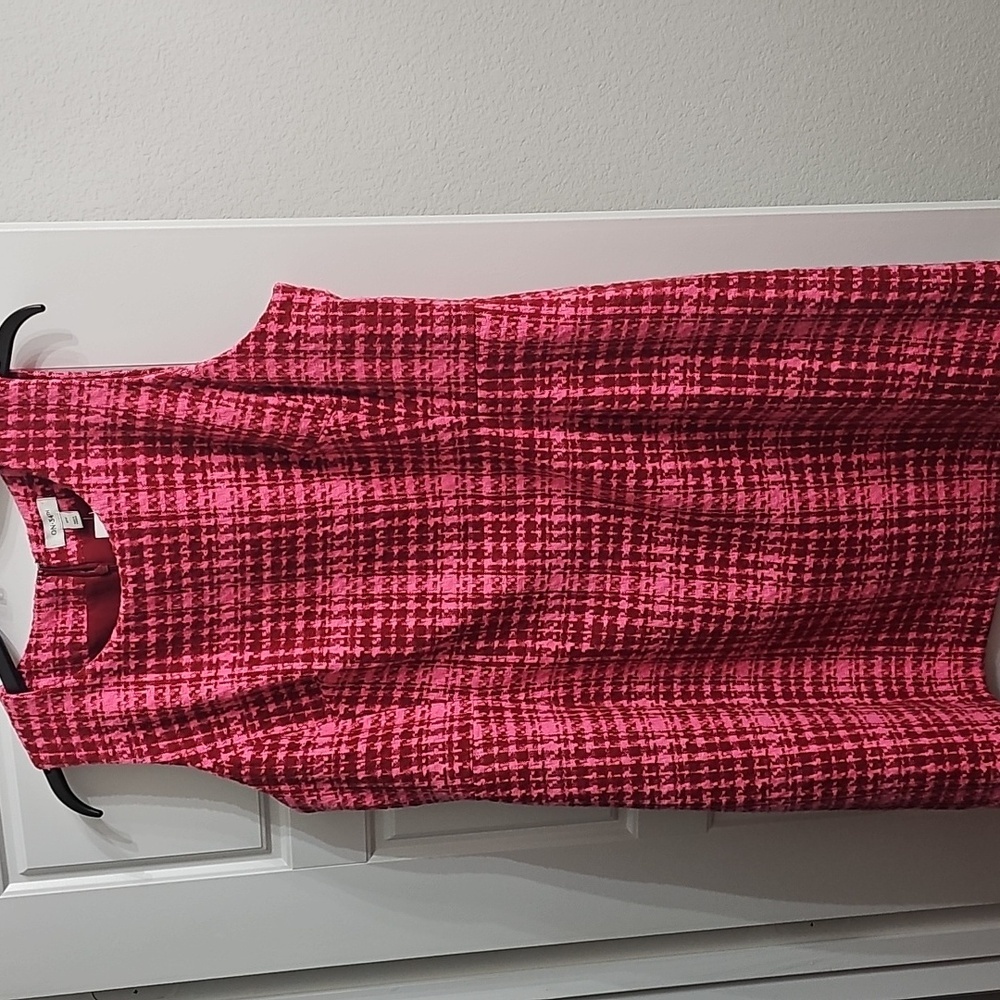 On 34th Macy's Tweed Sheath Dress Size 14W NWT - Picture 6 of 8